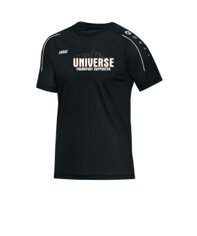 JAKO Classico T-Shirt Schwarz Weiss F08