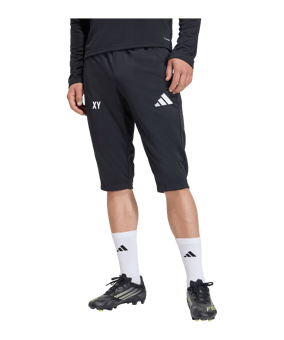 adidas Entrada 26 3/4 Short Schwarz