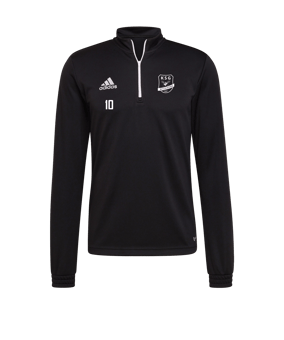 adidas Entrada 22 HalfZip Sweatshirt Schwarz
