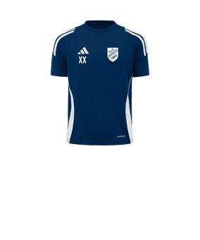 adidas Tiro 24 Trikot Kids Blau Weiss