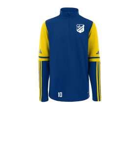 adidas Squadra 25 HalfZip Trainingsjacke Kids Blau