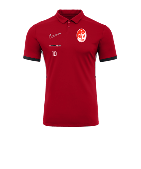 Nike Academy 25 Polo Rot F657