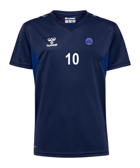 Hummel Authentic Pl Trikot Kids Blau F7026