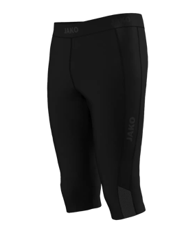 JAKO Power 3/4 Tight Kids Schwarz F800