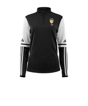 adidas Squadra 25 HalfZip Sweatshirt Femmes Noir 