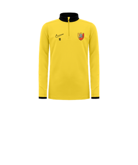 Sweat 1/4 zip Nike Academy 25 enfants Jaune