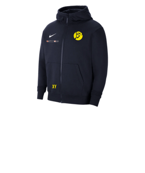 Nike Park 20 Fleece Kapuzenjacke Kids Blau F451