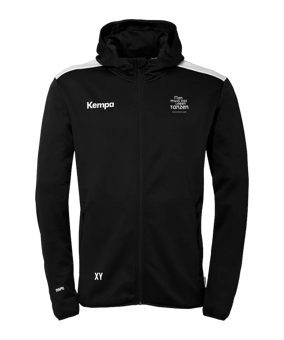 Kempa Emotion 27 Kapuzenjacke Schwarz F03