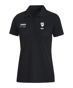 JAKO Base Poloshirt Damen Schwarz F08