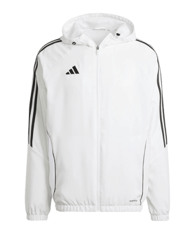 adidas Tiro 24 Windbreaker Weiss Schwarz - weiss