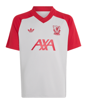 adidas FC Liverpool Pre Match Maglietta 2026/2027 Bambini Grigio - grigio
