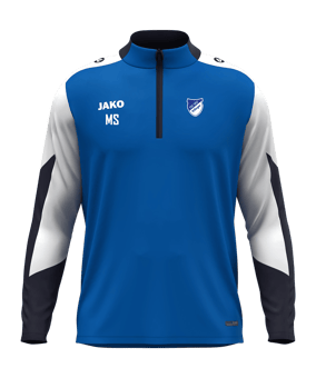 JAKO Dynamic Zip Sweatshirt Blau F405