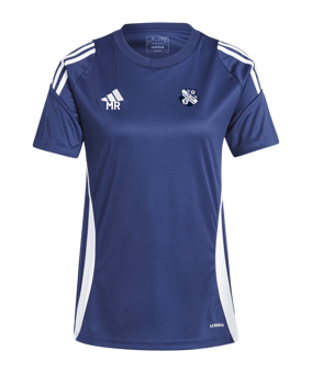 adidas Tiro 24 Trikot Damen Blau Weiss