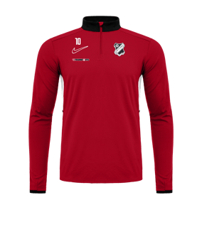 Nike Academy 25 Drill Top Sweatshirt Rot F657