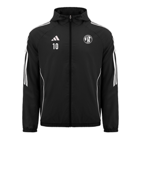 adidas Tiro 24 Windbreaker Schwarz Weiss