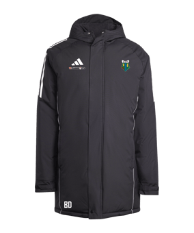 adidas Tiro 24 Winterjacke Schwarz Weiss