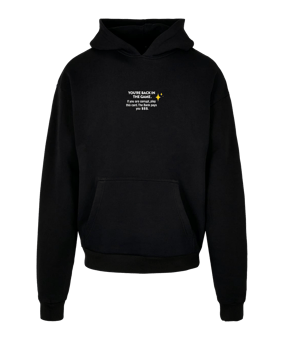 Mister Tee Intepol Oversized Hoody Schwarz - schwarz