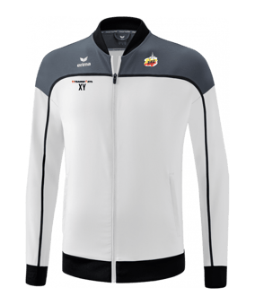 Erima Change by Präsentationsjacke Kids Weiss Grau