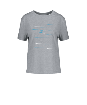Merch Muser T-Shirt Women Heather Grey | #lines