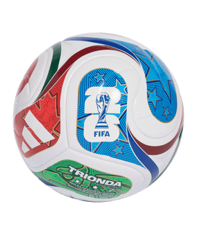 adidas Trionda League Street Trainingsball WM 2026 Weiß - weiss