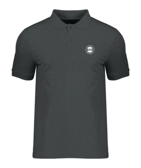 Stanley & Stella Merch Prepster 2.0 Dark Heather Polo Grau | #justlogo1c