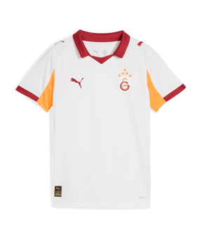 PUMA Galatasaray Istanbul Trikot Away 2025/2026 Kids Weiß F02
