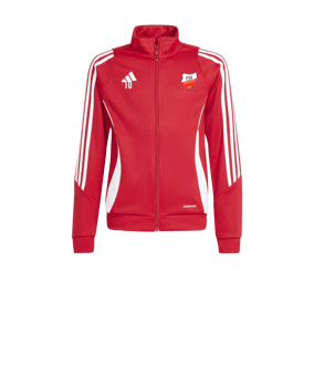 adidas Tiro 24 Trainingsjacke Kids Rot Weiss