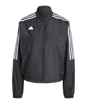 adidas adidas Tiro Woven Jacket Women Black Freizeitjacke Damen Schwarz - schwarz