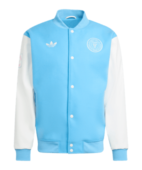 adidas Inter Miami Anthem Jacke Blau - blau