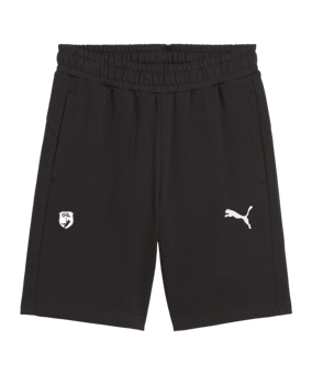 PUMA teamGOAL Casuals Shorts Kids Schwarz F03