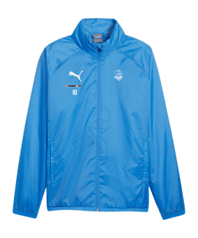 PUMA teamGOAL Allwetterjacke Blau Weiss F02