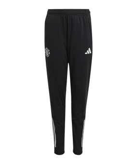 adidas Manchester United Trainingshose Kids Schwarz - schwarz