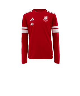 adidas Squadra 25 Trikot Langarm Kids Rot