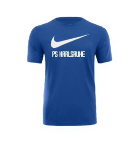 Nike Park 20 T-Shirt Swoosh Blau Weiss F463