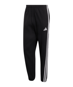 adidas Essentials 3-Stripes French Terry Tapered Cuffed Manguera Nero - nero