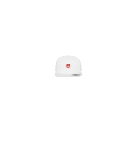 Merch 5 Panel Classic Snapback Cap White Green | #logo4c