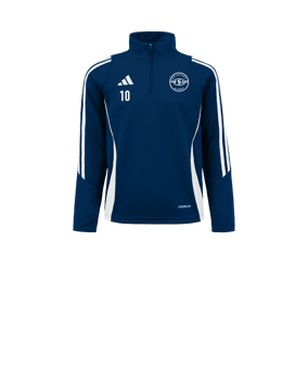 adidas Tiro 24 Trainingstop Kids Blau Weiss