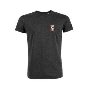 Merch Creator 2.0 T-Shirt Dark Heather Grey | #logo + Rückendruck