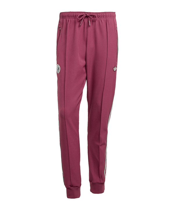 adidas Ajax Amsterdam Icon Track Hose Rot - rot