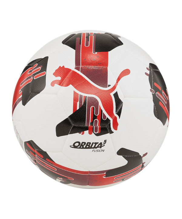 PUMA Orbita 5 Fusion Trainingsball Weiss F04 - weiss