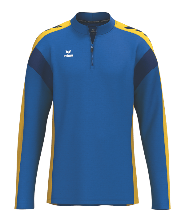 Erima Celebrate 125 Sweatshirt Blau Fnewroyalgelb - blau