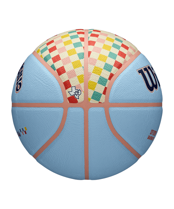 Wilson NBA Team City Collektor SAN SPUR Ball 2024 Blau - blau