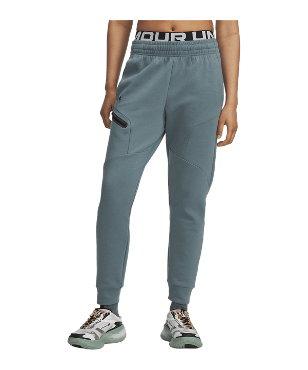 Under Armour Unstoppable Fleece Jogginghose Damen F587 - blau