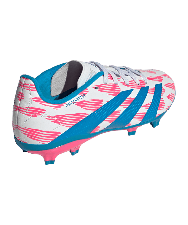 adidas Predator League FG Reemergence Kids Weiss Blau - weiss