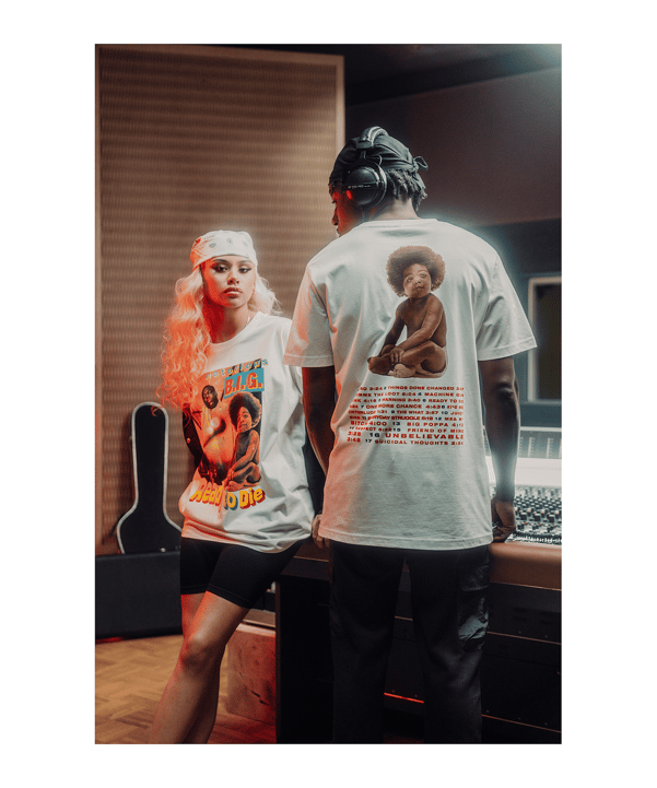 Mister Tee N Big Ready To Die Tracklist T-Shirt - weiss