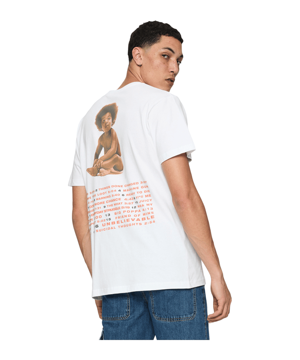 Mister Tee N Big Ready To Die Tracklist T-Shirt - weiss