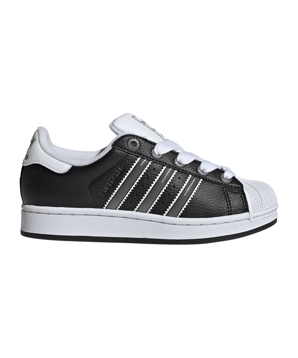 adidas Originals Superstar II Kids Schwarz - schwarz