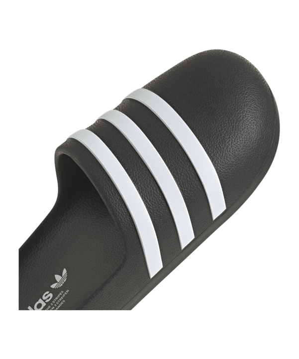 adidas Originals Adilette AdiFOM Schwarz Weiss - schwarz