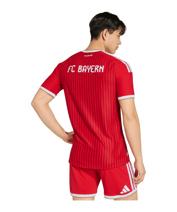 adidas FC Bayern München Authentic Trikot Home 2026/2027 Rot - rot