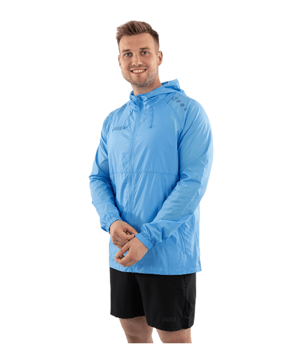 JAKO Flow Lightweight Jacke Blau F430 - blau